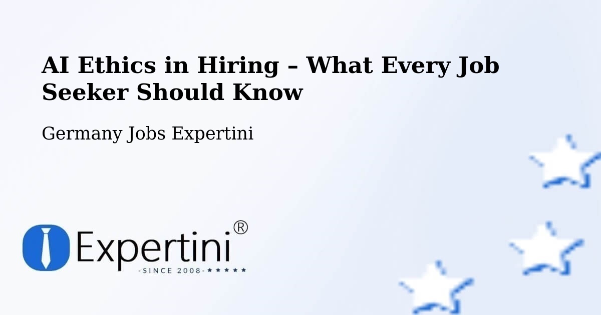 AI Ethics in Recruitment & Hiring – Traunstein - Traunstein, Germany Jobs Expertini