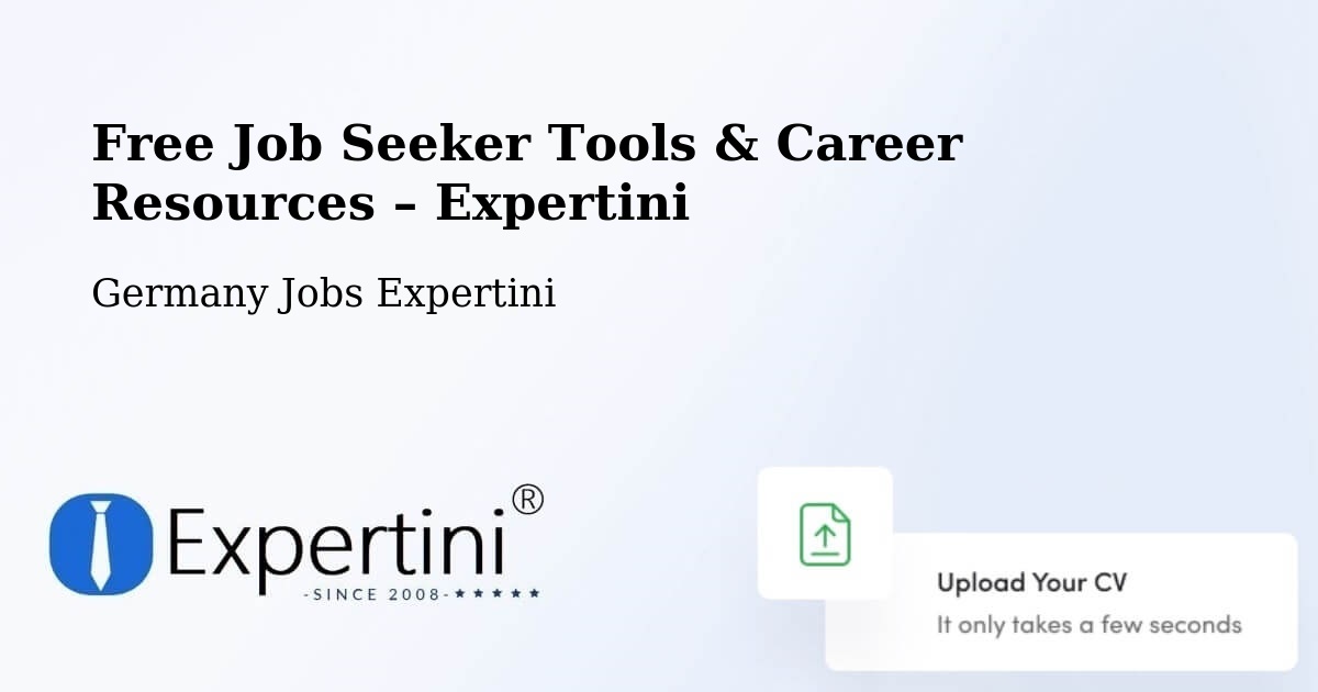 Free Job Seeker Tools & Career Resources – Traunstein - Traunstein, Germany Jobs Expertini