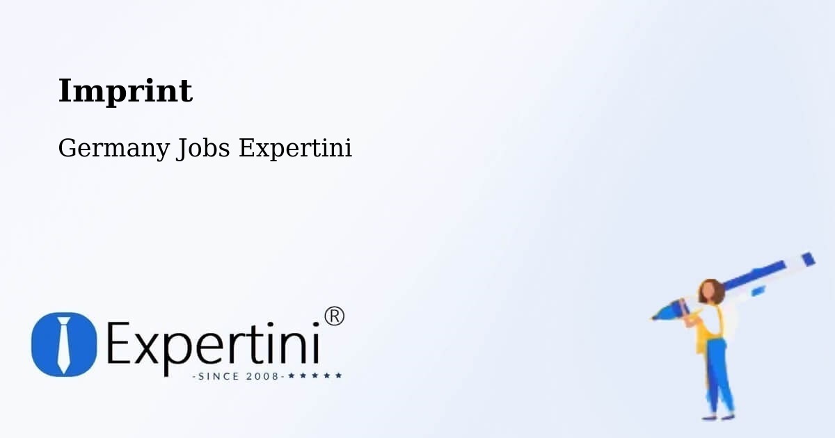 Imprint – Traunstein - Germany Jobs Expertini