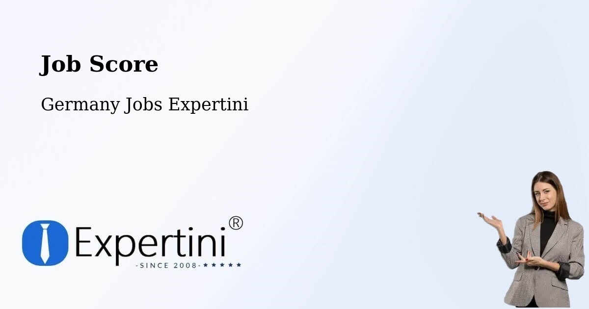 Job Score & Job Description Score Tool – Traunstein - Germany Jobs Expertini